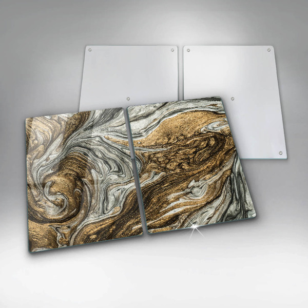 Skärbräda glas Rik abstraktion