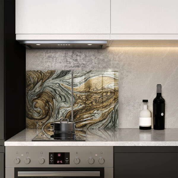 Skärbräda glas Rik abstraktion