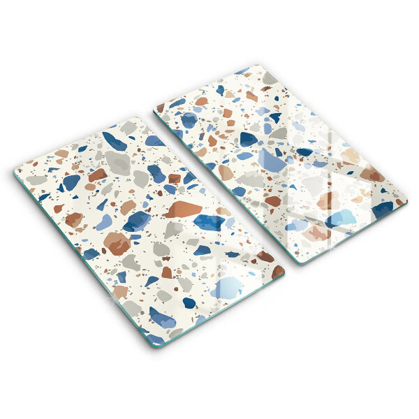 Skärbräda glas Dekorativt stengods