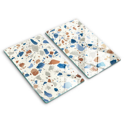 Skärbräda glas Dekorativt stengods