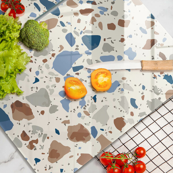 Skärbräda glas Dekorativt stengods