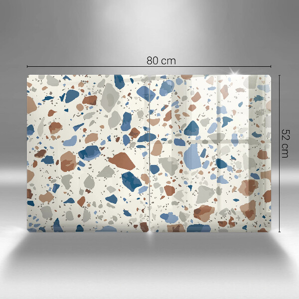 Skärbräda glas Dekorativt stengods