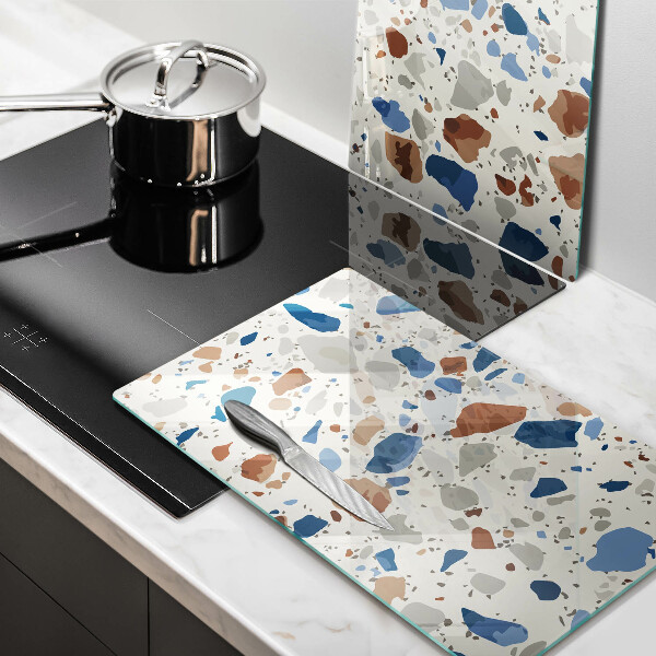 Skärbräda glas Dekorativt stengods