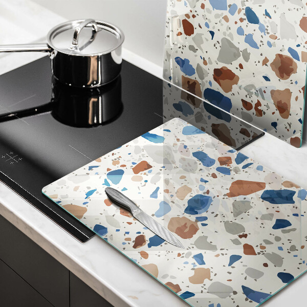 Skärbräda glas Dekorativt stengods