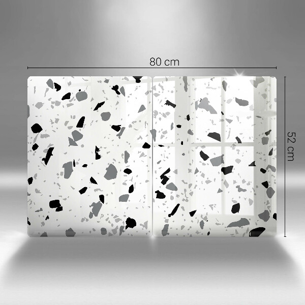 Skärbräda glas Dekorativ sten gres