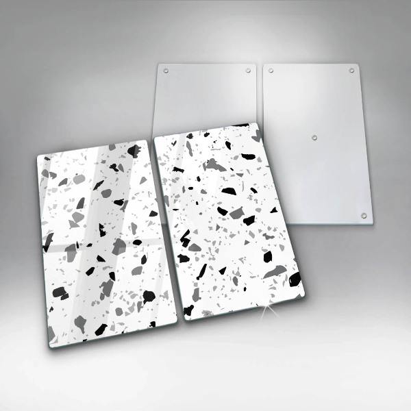 Skärbräda glas Dekorativ sten gres