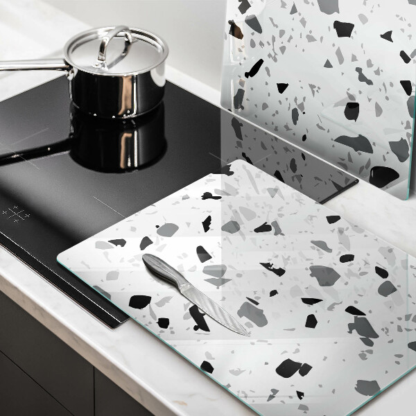 Skärbräda glas Dekorativ sten gres