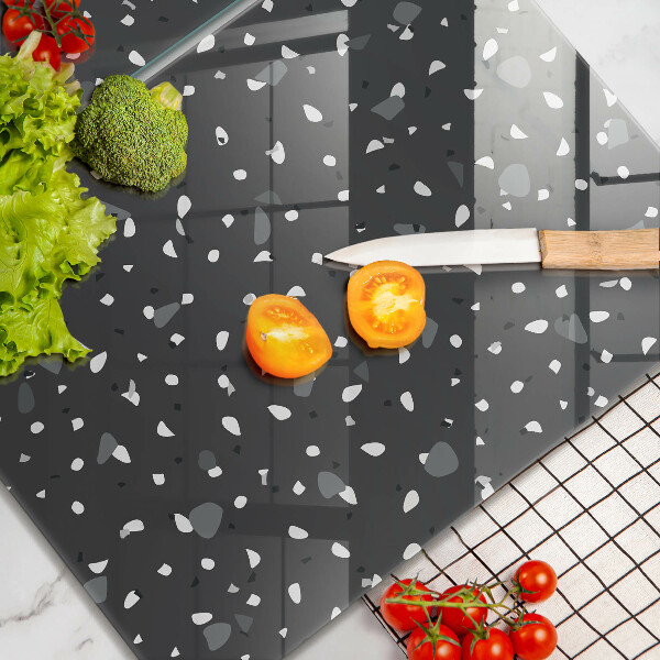 Skärbräda glas Dekorativ sten