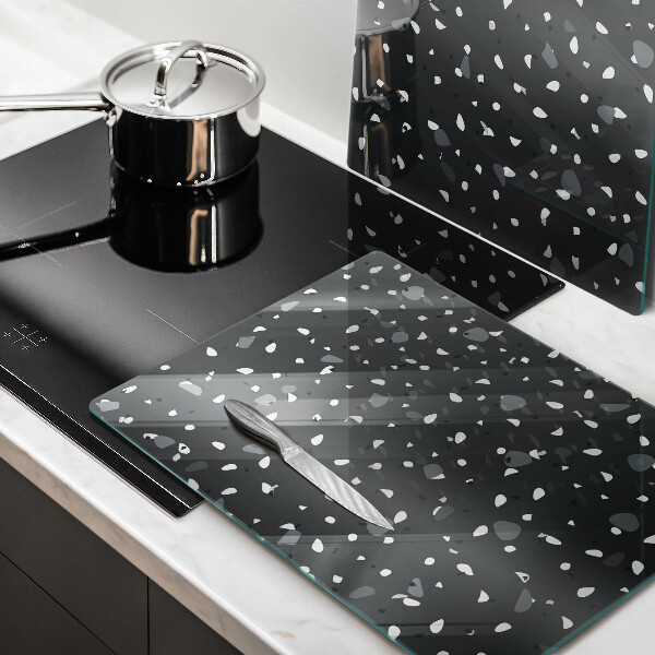 Skärbräda glas Dekorativ sten