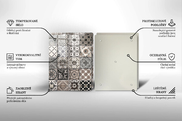 Skärbräda glas Dekorativa plattor