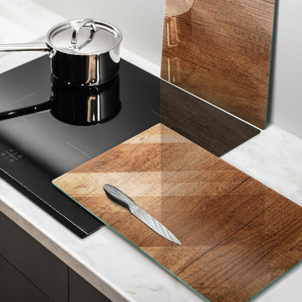 Skärbräda glas Trästruktur