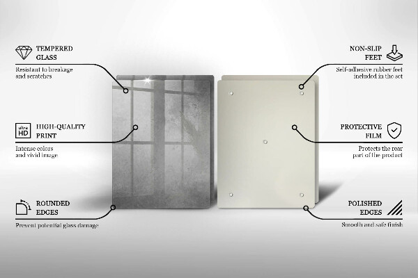 Skärbräda glas Bakgrund textur betong