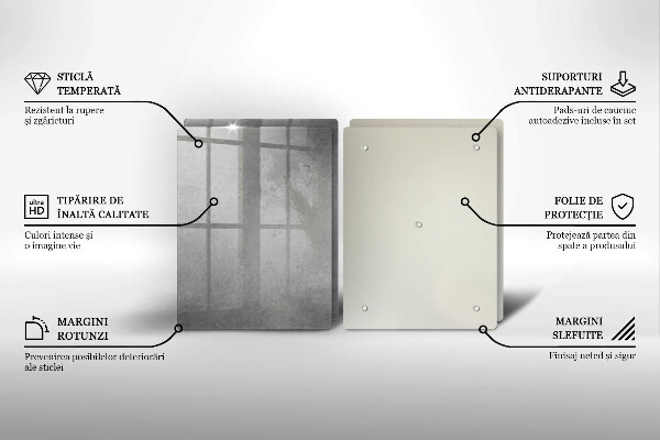 Skärbräda glas Bakgrund textur betong