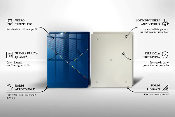 Skärbräda glas Modern bakgrund