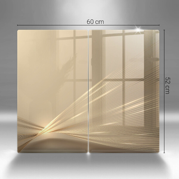 Skärbräda glas Modern abstraktion