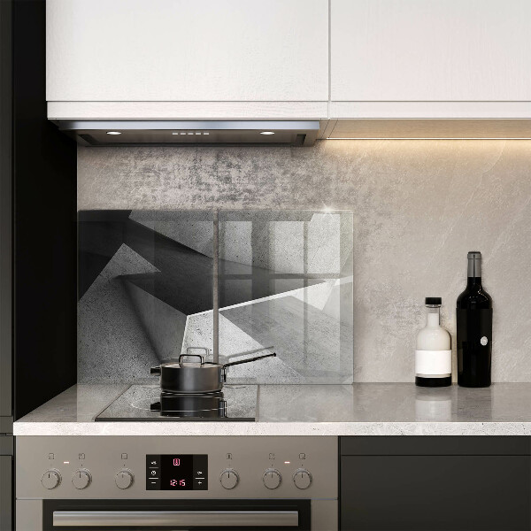 Skärbräda glas Konkret abstraktion