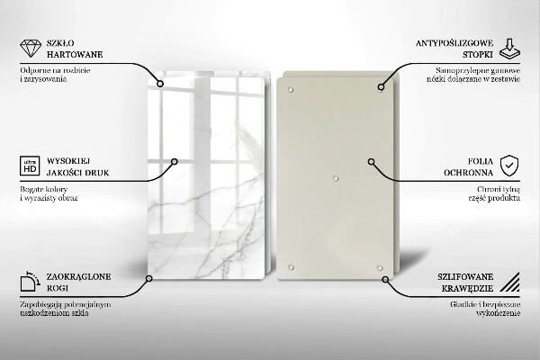 Skärbräda glas Bakgrund marmor sten