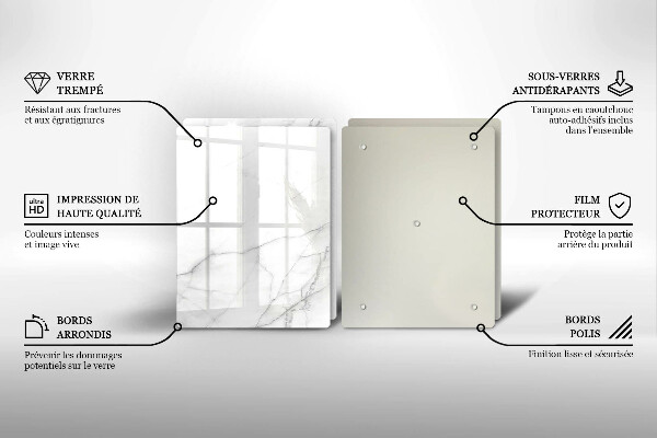 Skärbräda glas Bakgrund marmor sten