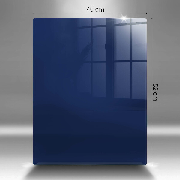 Glasskärbräda Blå färg