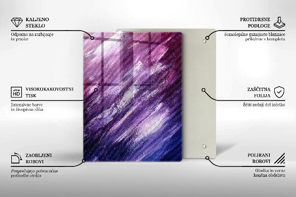 Glasskärbräda Färg grå