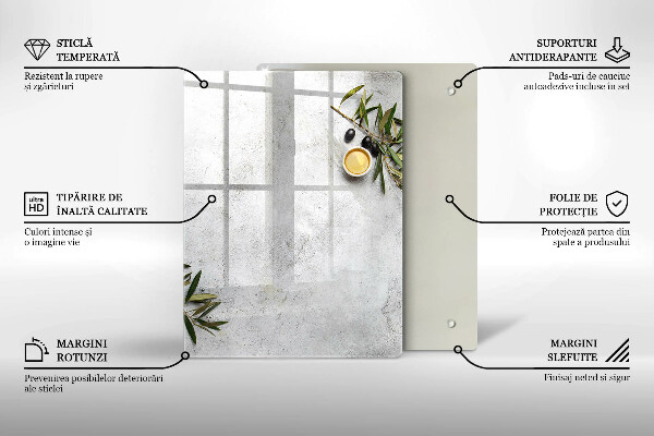 Glasskärbräda Grön färg