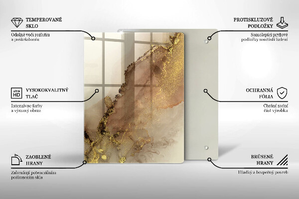 Glasskärbräda Violett