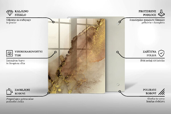 Glasskärbräda Violett