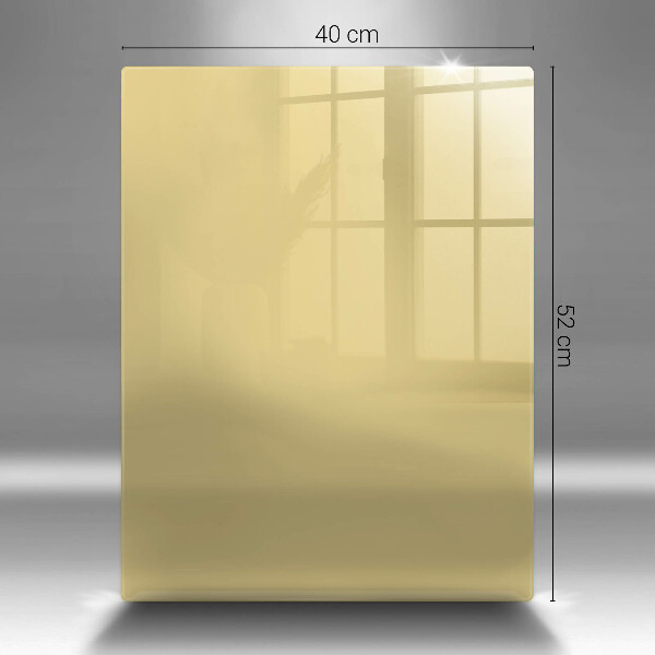 Glasskärbräda Gul färg