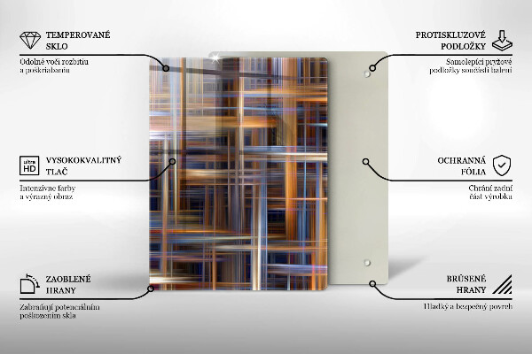 Glasskärbräda Gul färg