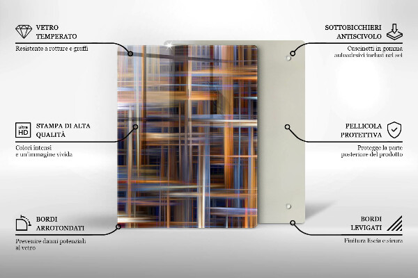 Glasskärbräda Gul färg