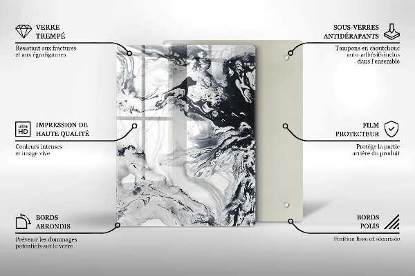 Glasskärbräda Citronfrukt
