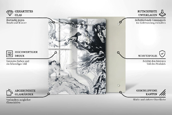 Glasskärbräda Citronfrukt