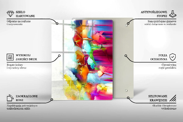 Glasskärbräda Avokado frukt