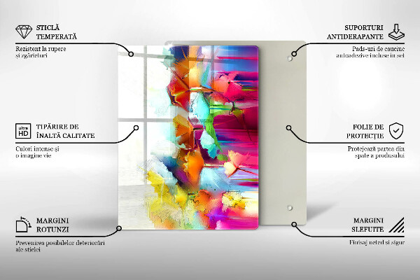 Glasskärbräda Avokado frukt