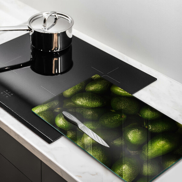 Glasskärbräda Avokado frukt