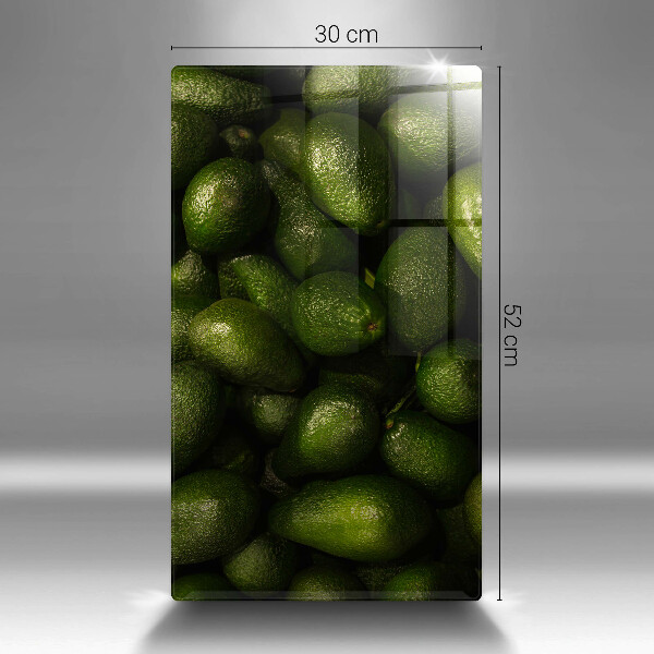 Glasskärbräda Avokado frukt