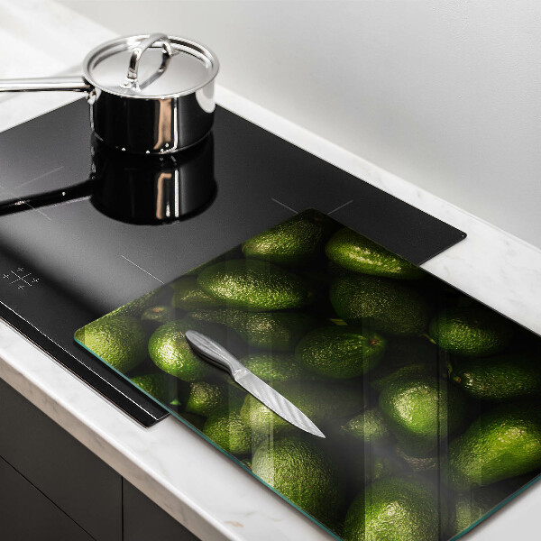 Glasskärbräda Avokado frukt