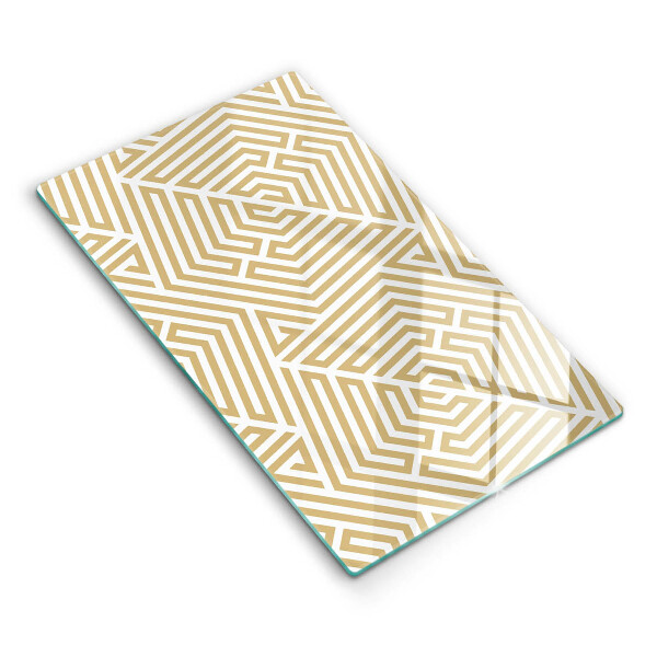 Glasskärbräda Geometriska linjer