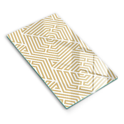 Glasskärbräda Geometriska linjer