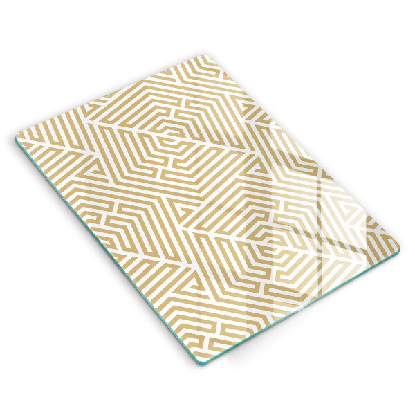 Glasskärbräda Geometriska linjer