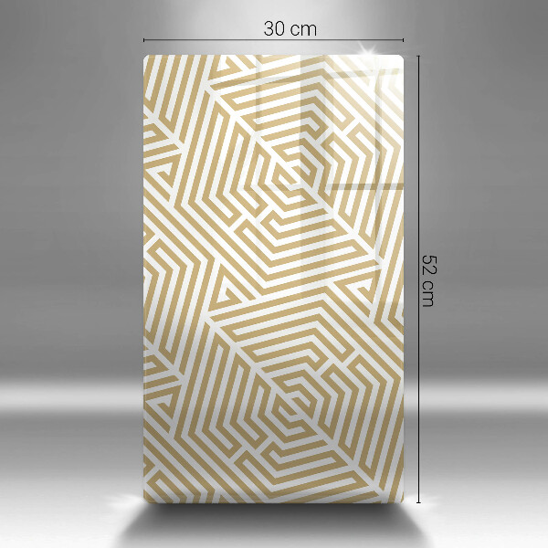 Glasskärbräda Geometriska linjer