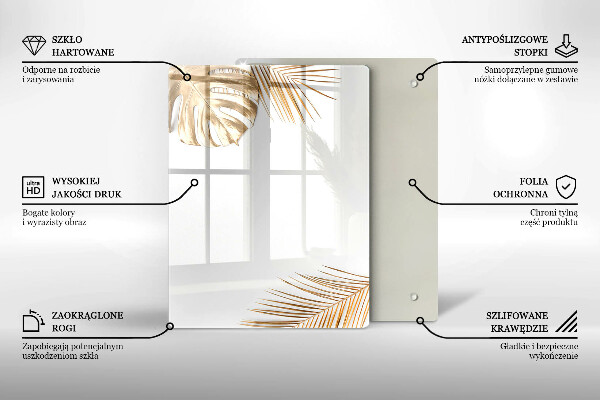 Glasskärbräda Ljus stengres