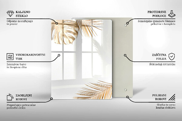 Glasskärbräda Ljus stengres