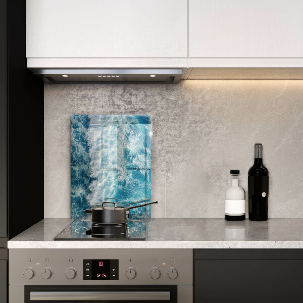 Glasskärbräda Vatten havsvågor