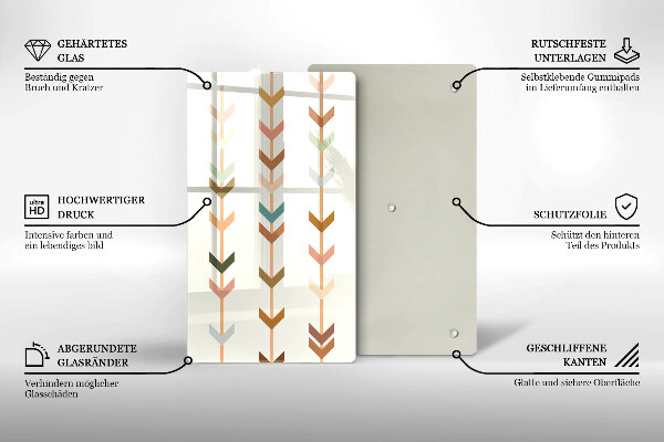 Glasskärbräda Geometriska element