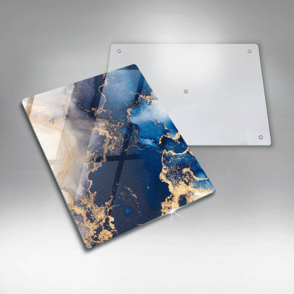 Glasskärbräda Elegant bakgrund och guld