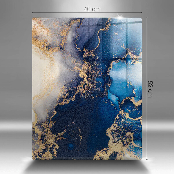 Glasskärbräda Elegant bakgrund och guld