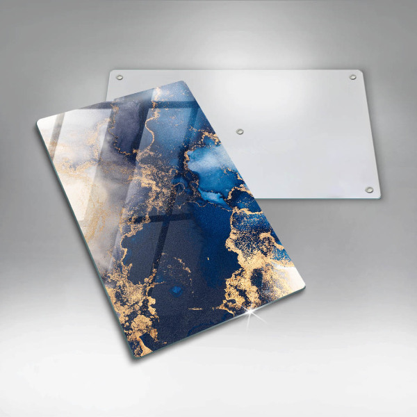 Glasskärbräda Elegant bakgrund och guld