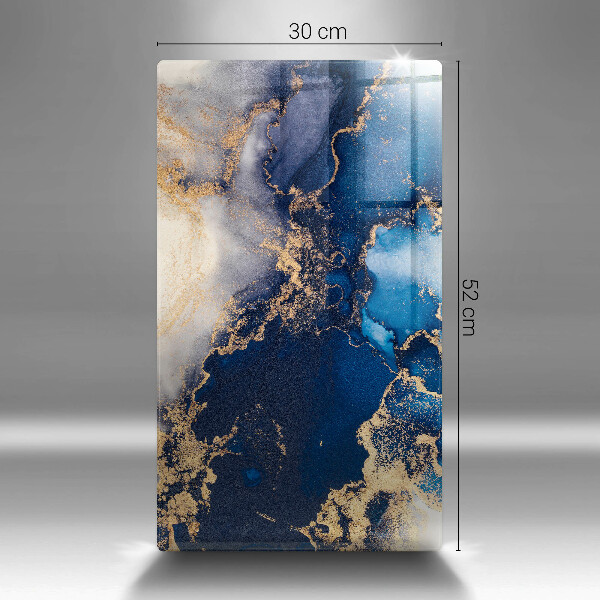 Glasskärbräda Elegant bakgrund och guld