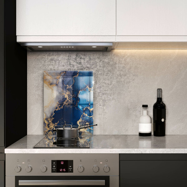 Glasskärbräda Elegant bakgrund och guld